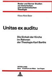 Abbildung von: Unitas ex auditu - Peter Lang Verlag