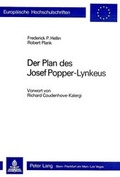 Cover: Der Plan des Josef Popper-Lynkeus - Peter Lang Verlag