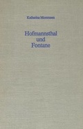 Cover: Hofmannsthal und Fontane - Peter Lang Verlag