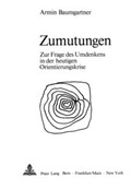 Bild: Zumutungen - Peter Lang Verlag
