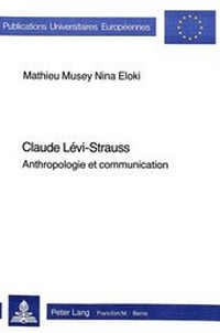 Abbildung von: Claude Levi-Strauss - Peter Lang Verlag