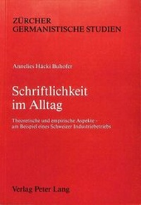 Abbildung von: Schriftlichkeit im Alltag - Peter Lang Verlag