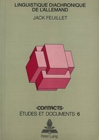 Abbildung von: Linguistique diachronique de l'allemand - Peter Lang Verlag