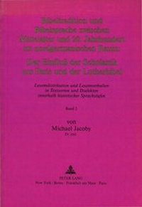 Abbildung von: Bibeltradition und Bibelsprache zwischen Mittelalter und 20. Jahrhundert im nordgermanischen Raum: Der Einfluss der Scholastik aus Paris und der Lutherbibel - Peter Lang Verlag