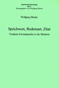 Cover: Sprichwort, Redensart, Zitat - Peter Lang Verlag