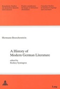 Cover: A History of Modern German Literature - Peter Lang Verlag