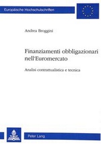 Abbildung von: Finanziamenti obbligazionari nell' Euromercato - Peter Lang Verlag