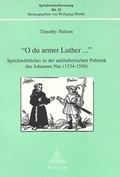 Cover: &laquo;O du armer Luther...&raquo; - Peter Lang Verlag