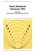 Cover: Frank Wedekind. Yearbook 1991 - Peter Lang Verlag