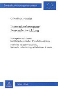 Abbildung von: Innovationsbezogene Personalentwicklung - Peter Lang Verlag