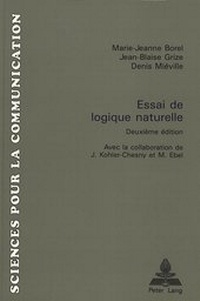 Abbildung von: Essai de logique naturelle - Peter Lang Verlag