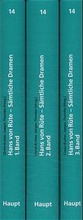 Cover: Hans von R&uuml;te - S&auml;mtliche Dramen - Haupt Verlag
