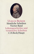 Cover: Ulrich Br&auml;ker - S&auml;mtliche Schriften - Band 4 - Haupt Verlag