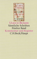 Cover: Ulrich Br&auml;ker - S&auml;mtliche Schriften - Band 5 - Haupt Verlag