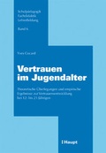 Cover: Vertrauen im Jugendalter - Haupt Verlag