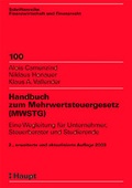 Cover: Handbuch zum Mehrwertsteuergesetz - Haupt Verlag