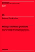 Cover: Massgeblichkeitsgrundsatz - Haupt Verlag