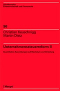 Cover: Unternehmenssteuerreform II - Haupt Verlag