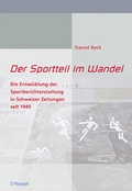 Cover: Der Sportteil im Wandel - Haupt Verlag