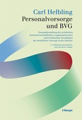 Cover: Personalvorsorge und BVG - Haupt Verlag