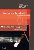 Cover: Medien und Demokratie /Media and Democracy - Haupt Verlag