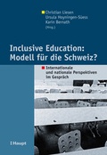 Cover: Inclusive Education: Modell f&uuml;r die Schweiz? - Haupt Verlag