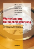 Cover: Wertorientierte Unternehmensf&uuml;hrung - Haupt Verlag