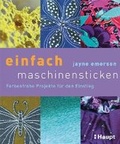 Cover: Einfach maschinensticken - Haupt Verlag
