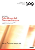Cover: Federf&uuml;hrung bei Firmensanierung - Haupt Verlag