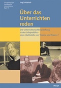 Cover: &Uuml;ber das Unterrichten reden - Haupt Verlag