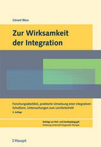 Enlarge image Cover: Zur Wirksamkeit der Integration - Haupt Verlag