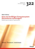 Cover: Kann ein lernf&auml;higes Computersystem Devisenkurse vorhersagen? - Haupt Verlag