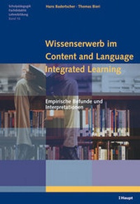 Enlarge image Cover: Wissenserwerb im Content and Language Integrated Learning - Haupt Verlag