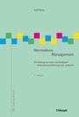 Cover: Normatives Mangement - Haupt Verlag