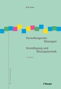 Cover: Verwaltungsrats-Sitzungen - Haupt Verlag
