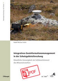 Abbildung von: Integratives Geoinformationsmanagement in der Schutzgebietsforschung - Haupt Verlag