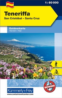 Abbildung von: Kümmerly+Frey Outdoorkarte Teneriffa 1:60.000 - Hallwag Kümmerly+Frey