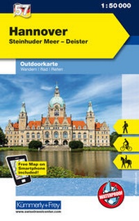 Abbildung von: Hannover, Steinhuder Meer, Deister - Kümmerly+Frey