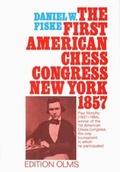 Cover: The book of the First American Chess Congress held in New York 1857 - Edition Olms