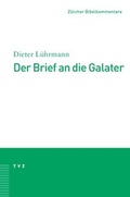 Cover: Der Brief an die Galater - Theologischer Verlag Z&uuml;rich
