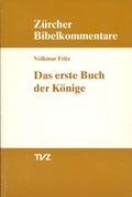 Cover: Das erste Buch der K&ouml;nige - Theologischer Verlag Z&uuml;rich