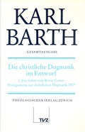 Cover: Karl Barth Gesamtausgabe - Theologischer Verlag Z&uuml;rich