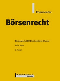 Abbildung von: Börsenrecht Kommentar - Orell Füssli Verlag