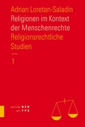 Cover: Religionen im Kontext der Menschenrechte - Theologischer Verlag Z&uuml;rich