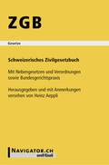 Cover: ZGB Gesetze - Orell F&uuml;ssli Verlag