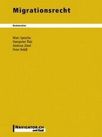 Enlarge image Cover: Migrationsrecht Kommentar - Orell Füssli Verlag