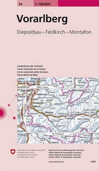 Abbildung von: 34 Vorarlberg - swisstopo