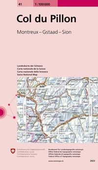 Abbildung von: 41 Col du Pillon - swisstopo