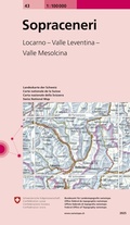 Cover: 43 Sopraceneri - swisstopo