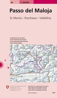 Abbildung von: 44 Passo del Maloja - swisstopo